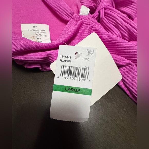 BCA by Rebecca Virtue Madilynn One Piece Swimsuit Scoop Neck Tie - Picture 8 of 10